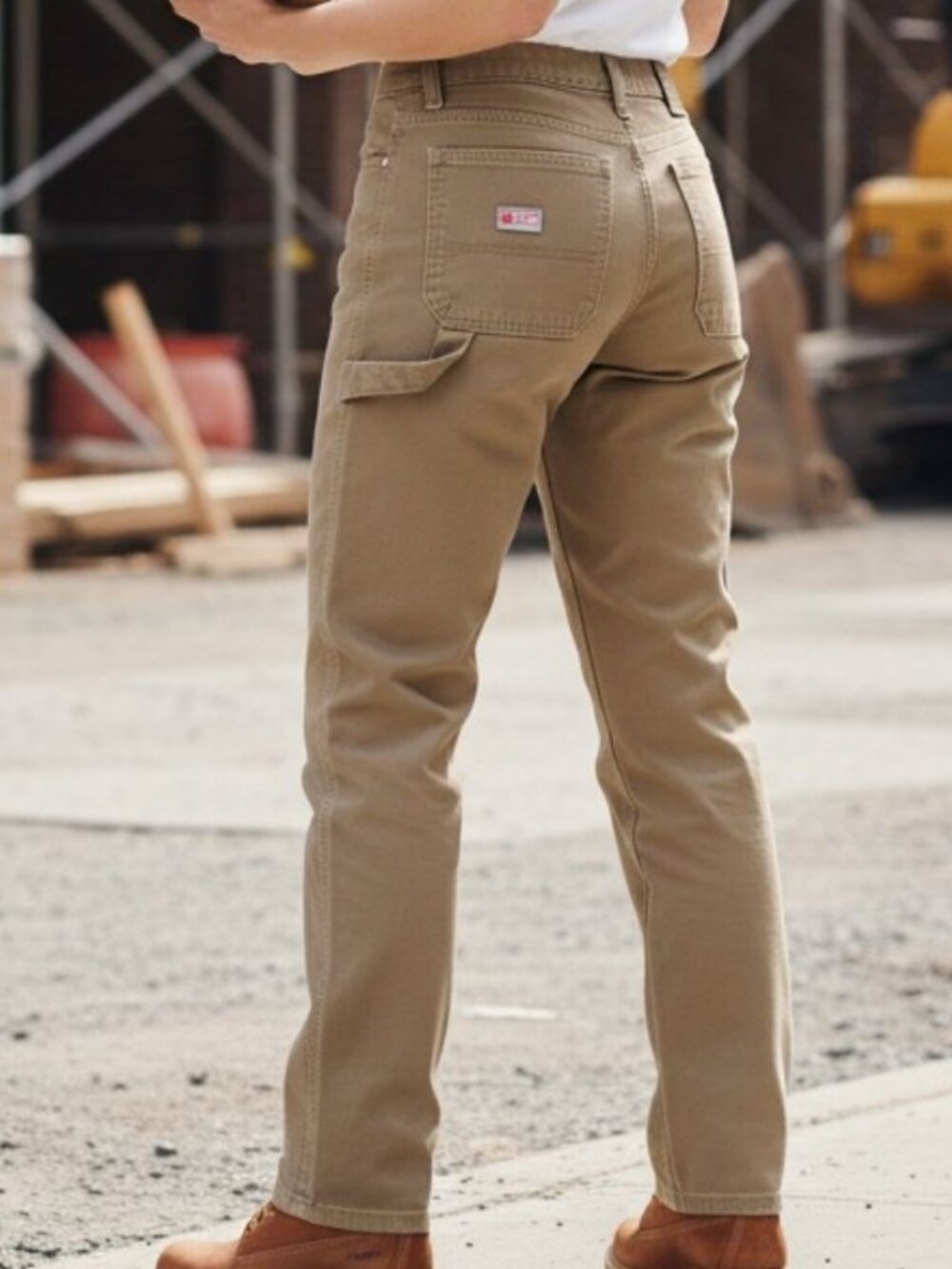 Ariat FR 28 Short Mid Rise Duralight Stretch Canvas Straight Leg Pant